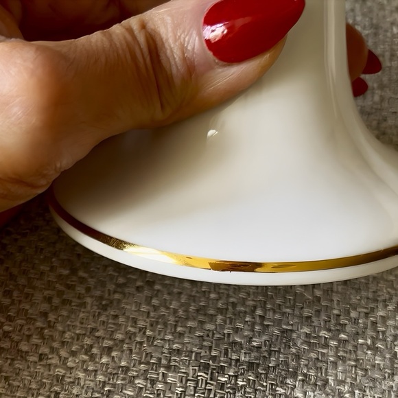 Vintage J.K.W. Floral Cake Stand - Picture 8 of 8